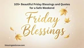 Beautiful Friday blessings