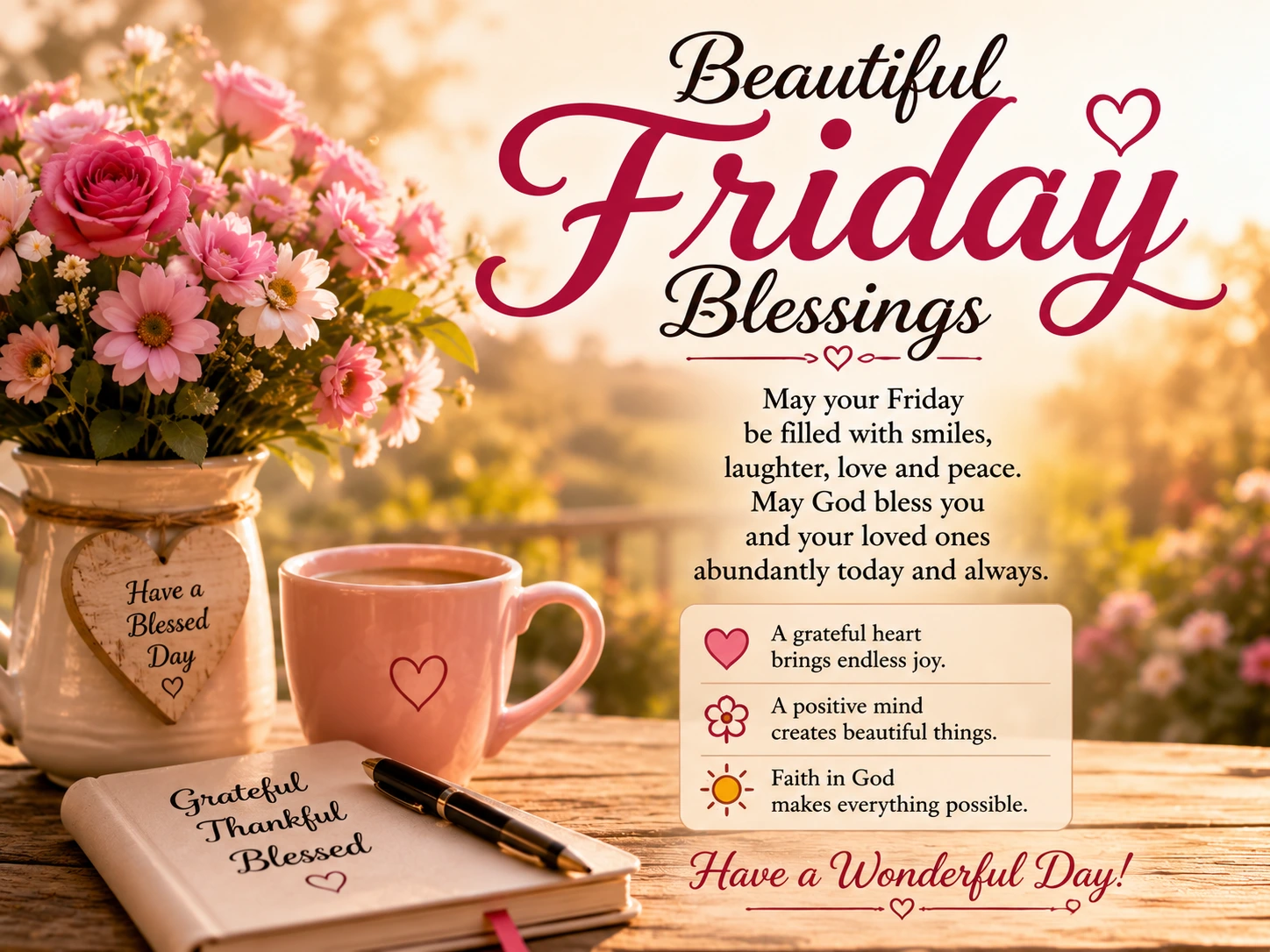 Beautiful Friday blessings