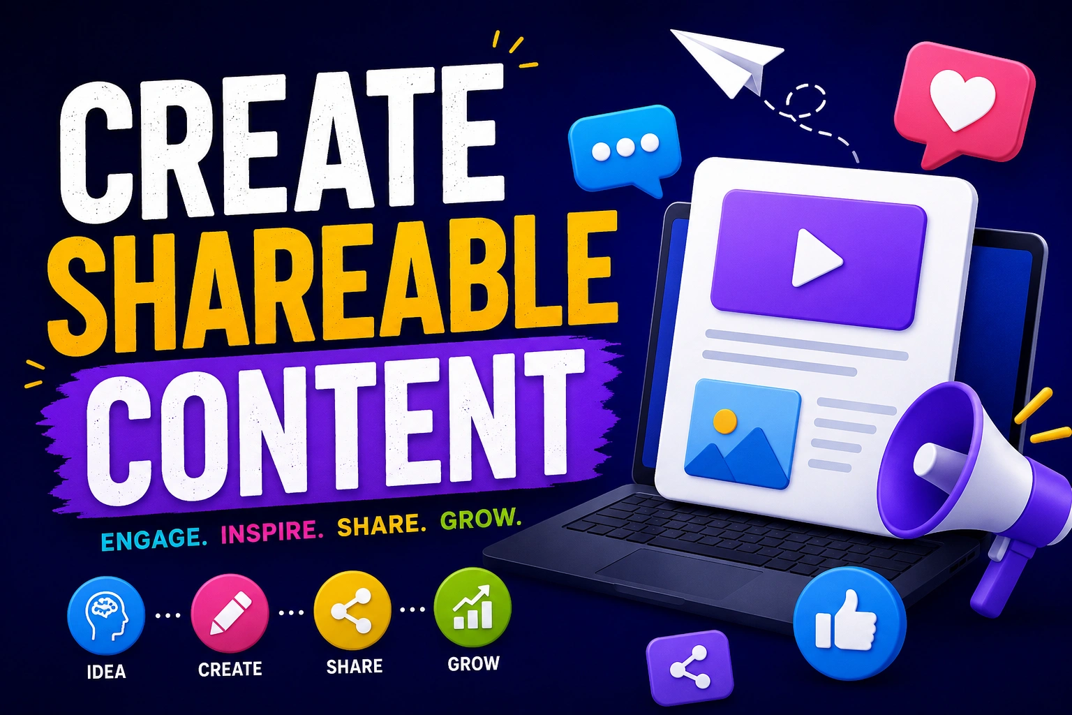 Create Shareable Content