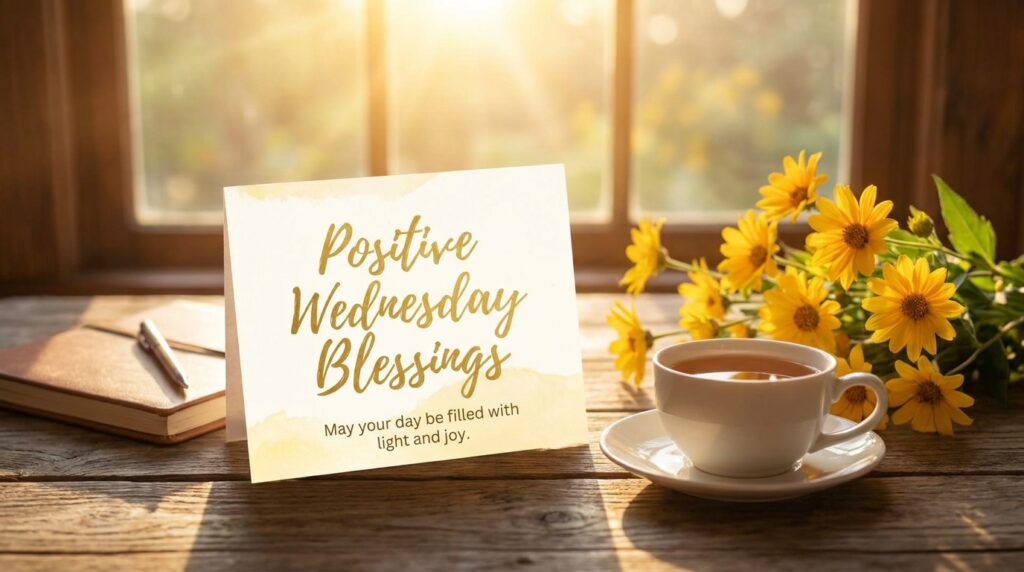 Positive Wednesday Blessings 
