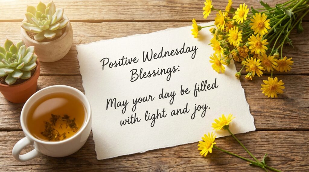 Positive Wednesday Blessings 