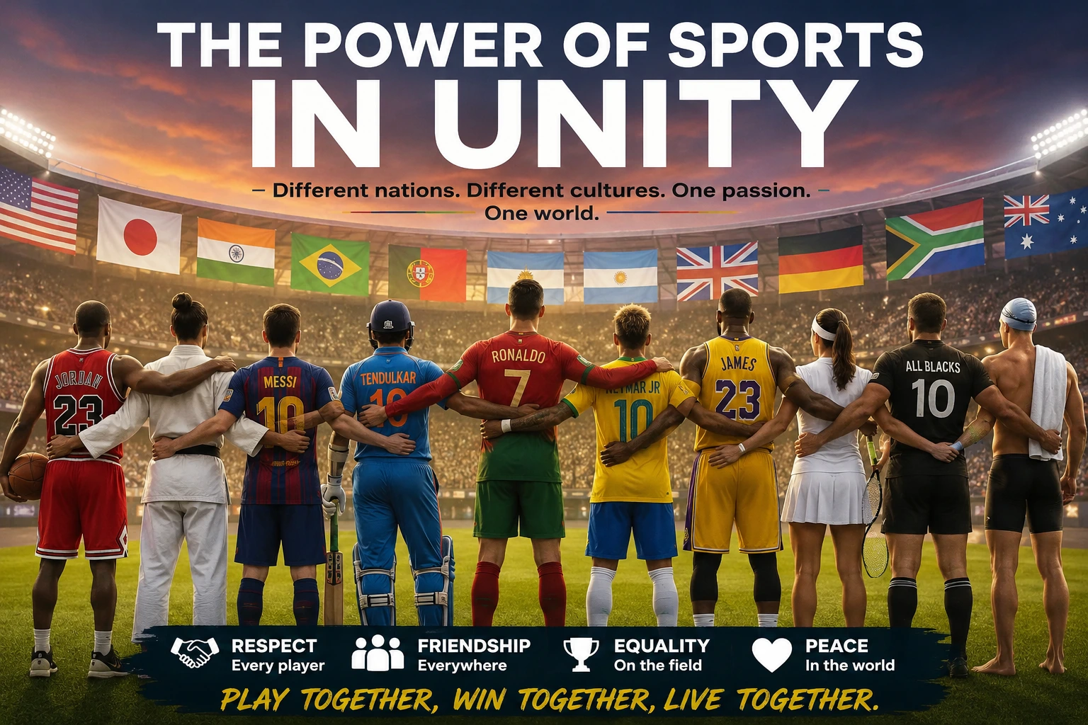 Power of sports in unity