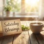 Saturday blessing