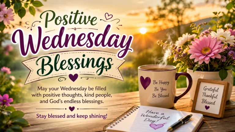positive wednesday blessings