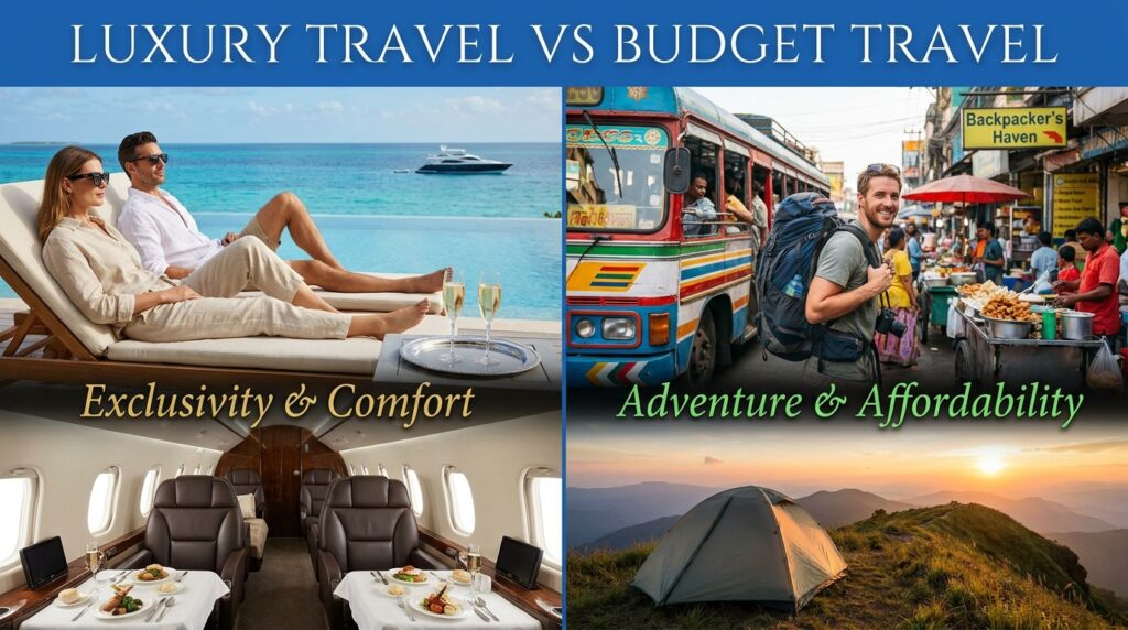 Luxury Travel vs Budget Travel